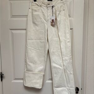 Off-White High-Waisted Jeans